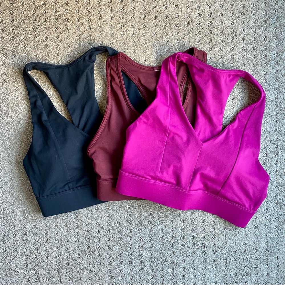 Bundle of 3 Fabletics sports bras!!